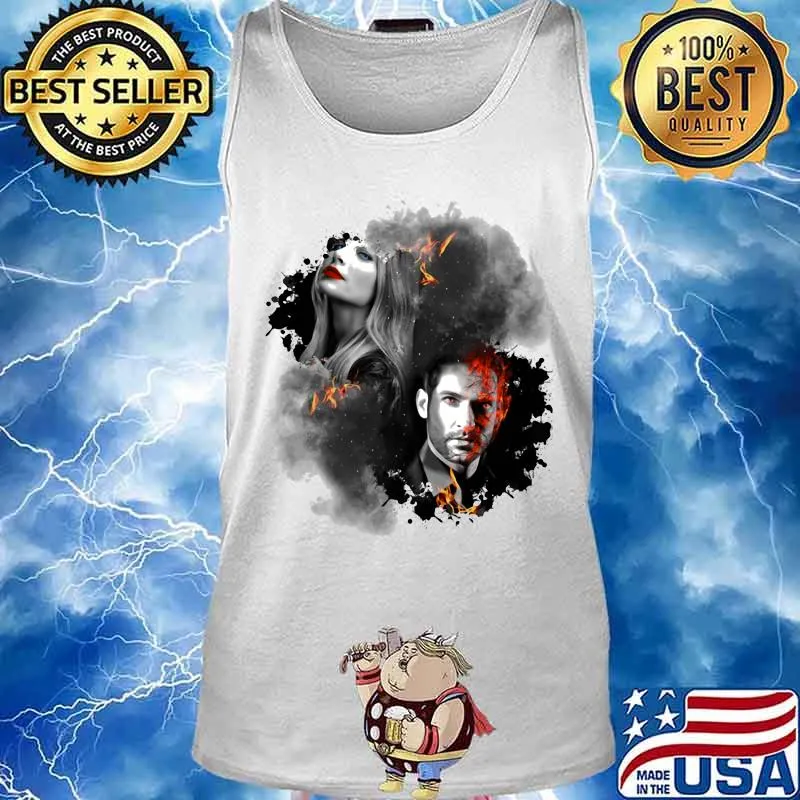 Mr and mrs smith night halloween s Tank top