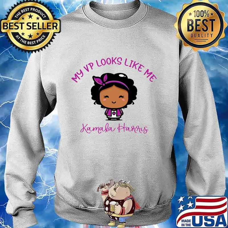My vp looks like me madam vice president black girls s Sweater