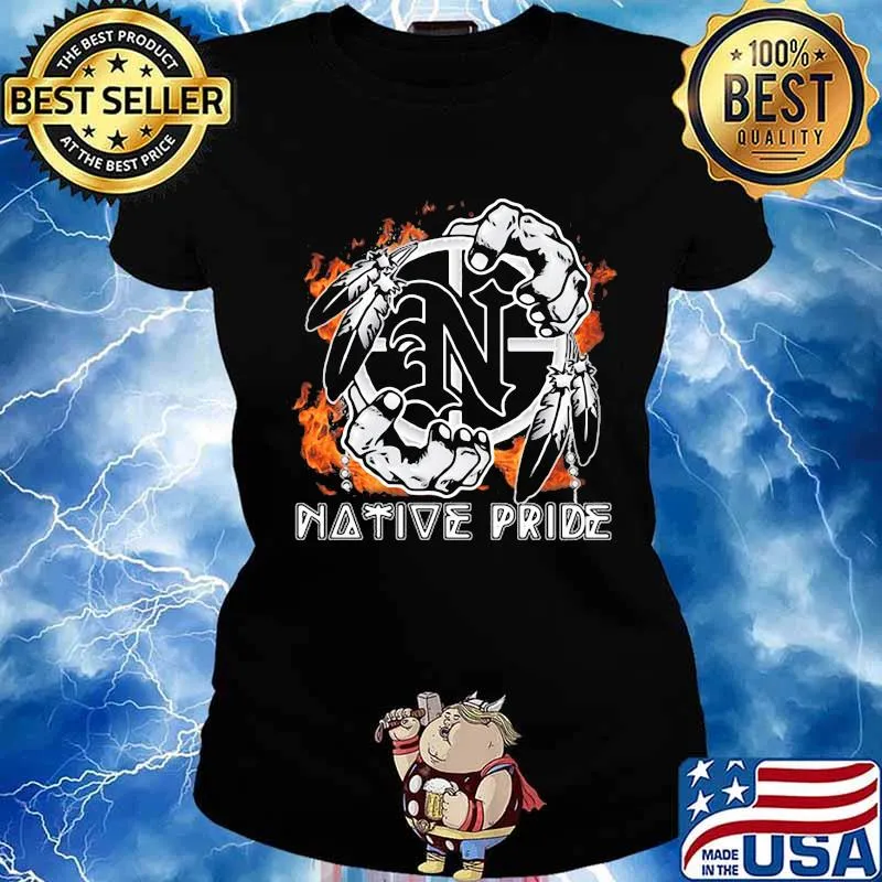 Native pride fire strong vintage s Ladies tee