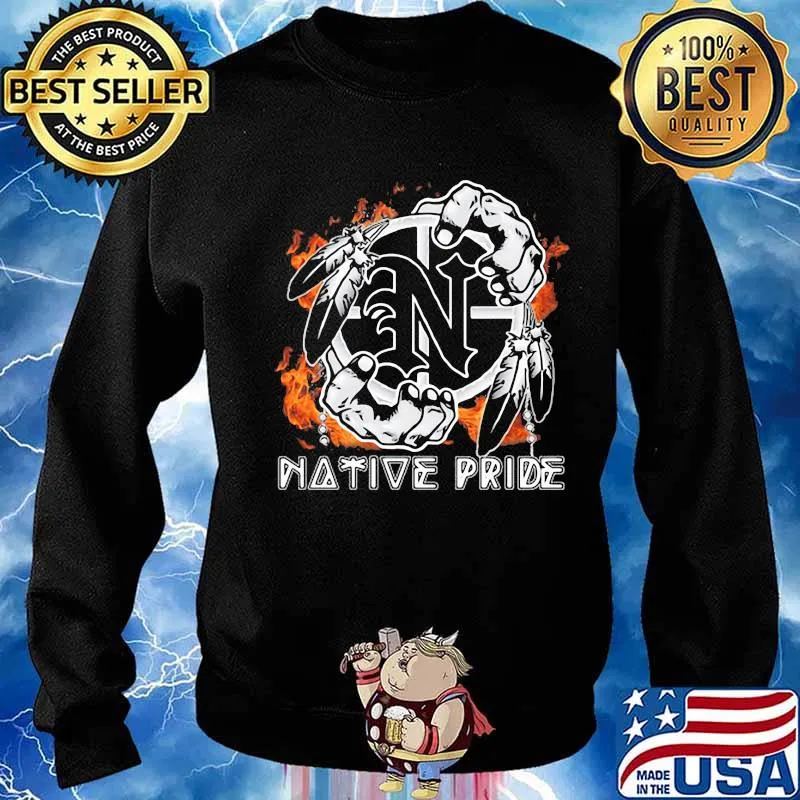 Native pride fire strong vintage s Sweater