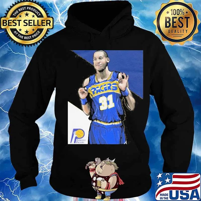 NBA Reggie Miller – KayRich Enterprise SC 31 Shirt Hoodie