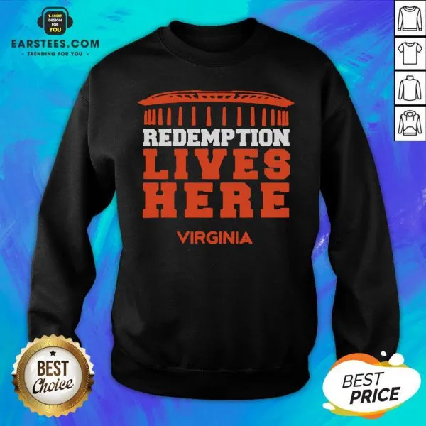 Nice Redemption Lives Here Virginia Shirt - Image 5