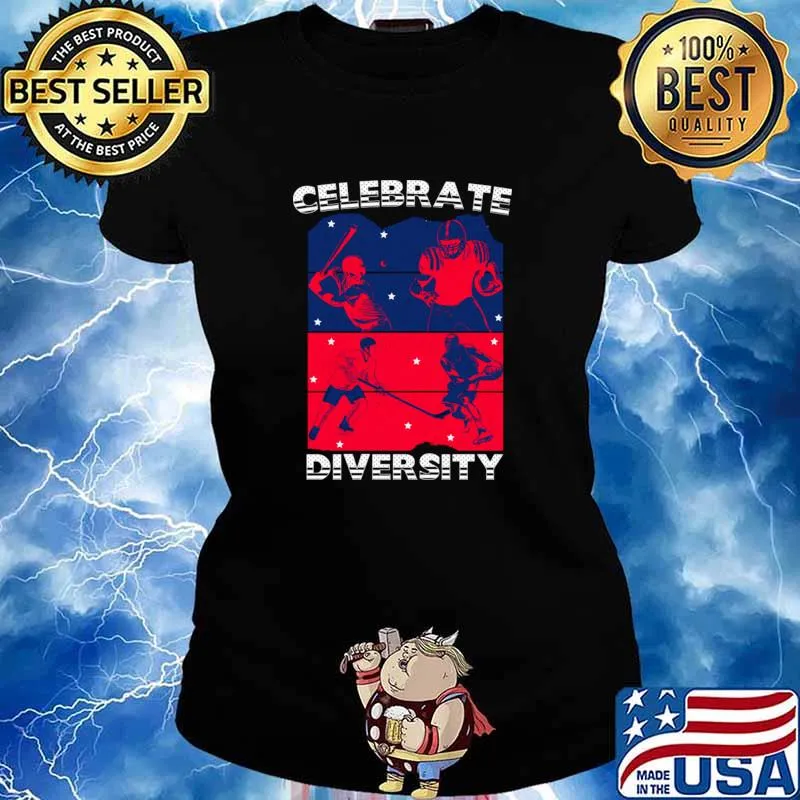 Official Celebrate Hockey Usa Sports Shirt Ladies tee