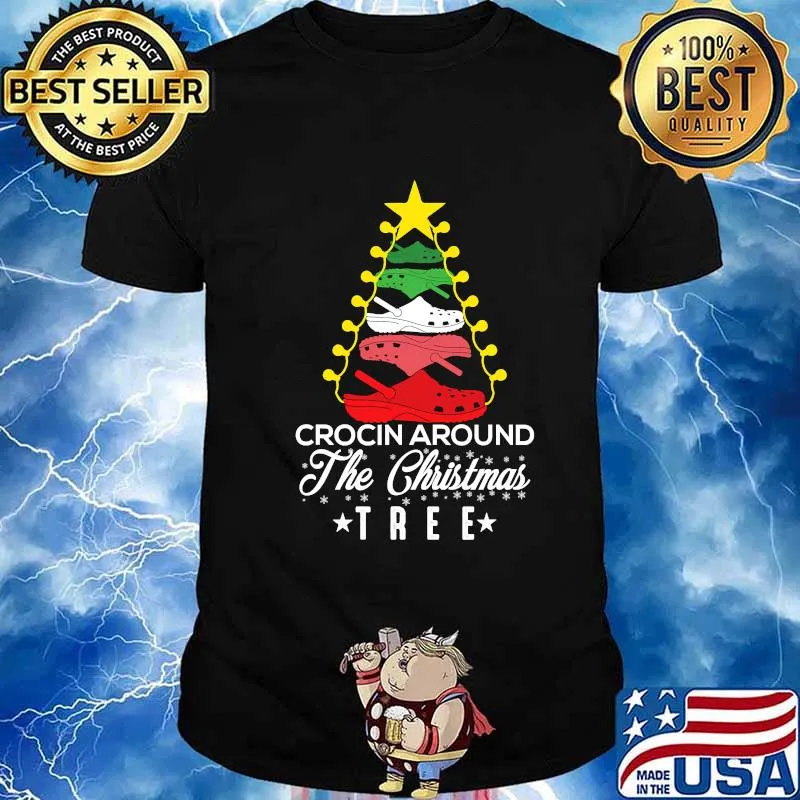 Official Crocin Around The Christmas Tree Funny Xmas 2020 Shirt