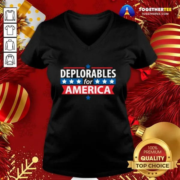 Official Deplorables For American Shirt - Image 2