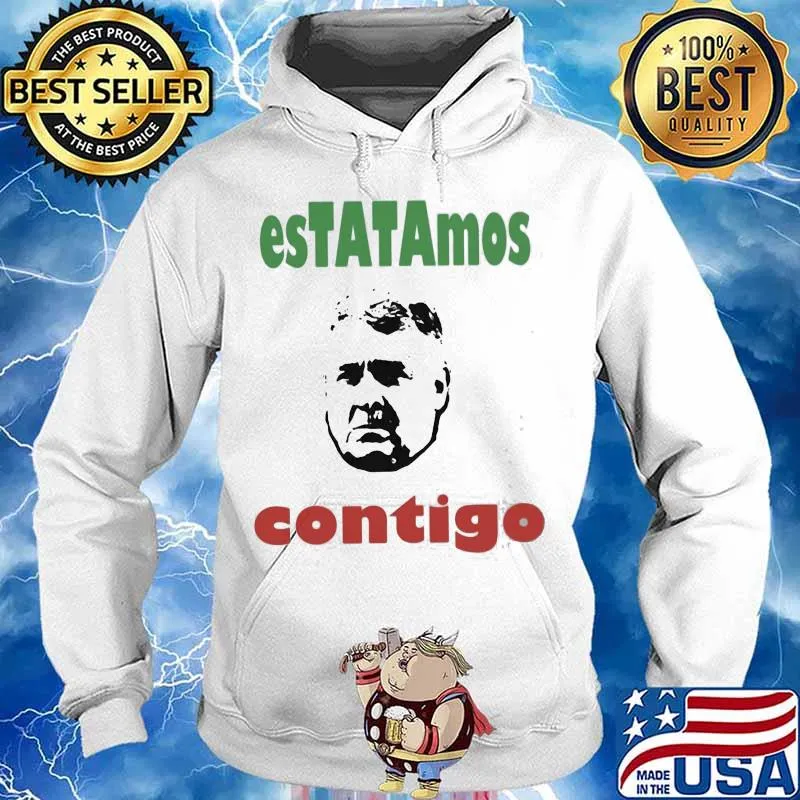 Official estatamos contigo s Hoodie