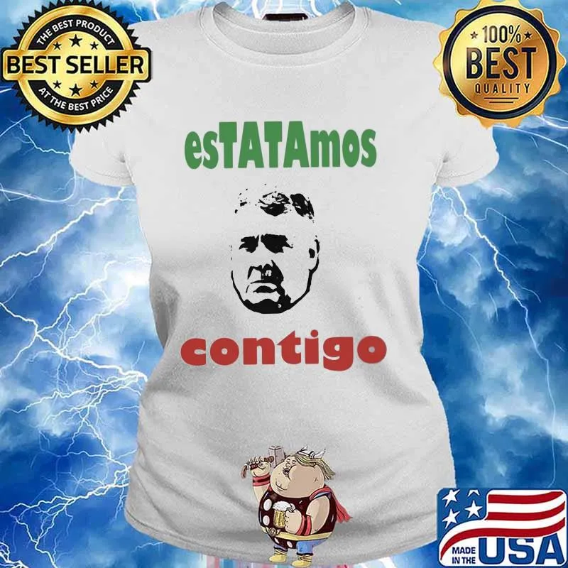 Official estatamos contigo s Ladies tee