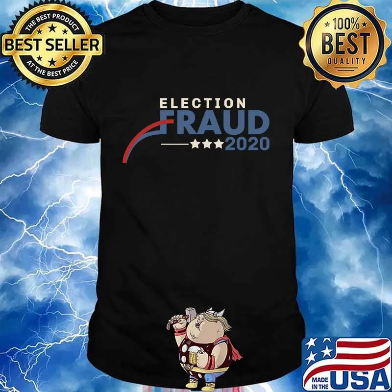 Official Fraud 2020 Trump Biden Election Results Voter Fraud Shirt