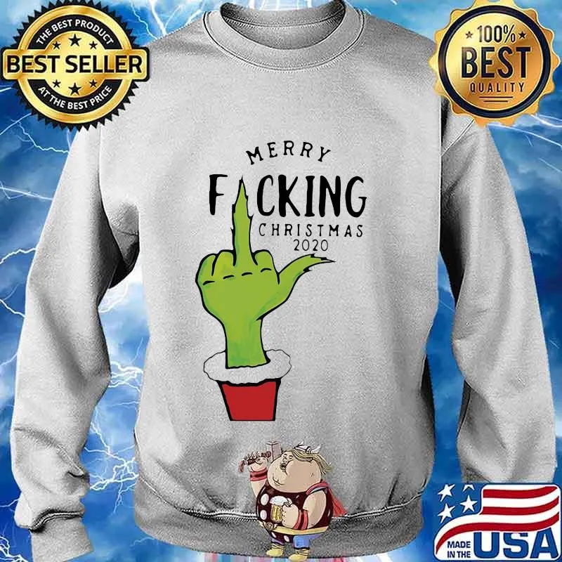 Official Grinch Merry Fucking Christmas 2020 Shirt Sweater