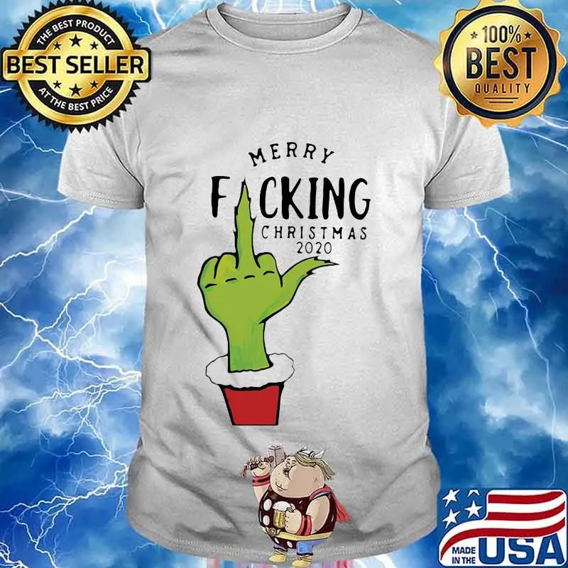 Official Grinch Merry Fucking Christmas 2020 Shirt