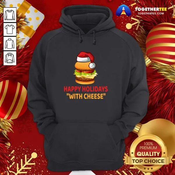 Official Happy Holidays With Cheese T-shirt - Image 5