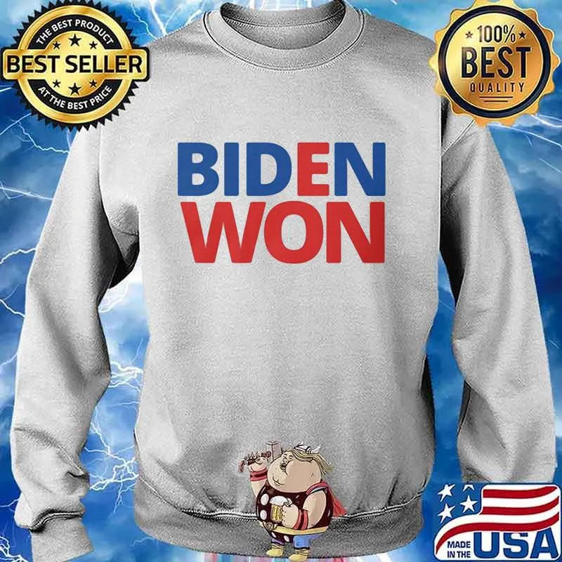 Official joe biden won s Sweater