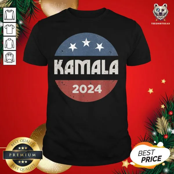 Official Kamala Harris 2024 For President Campaign T-Shirt