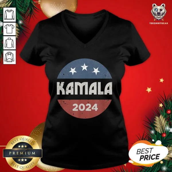 Official Kamala Harris 2024 For President Campaign T-Shirt - Image 2