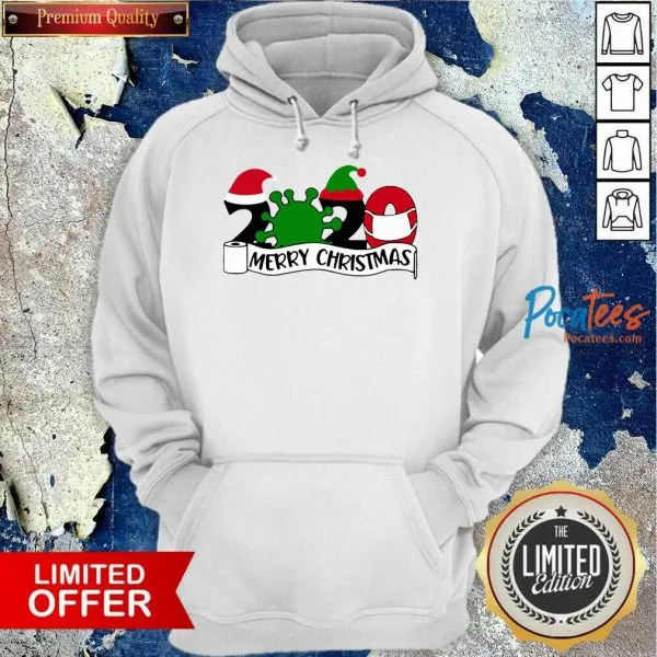 Official Merry Christmas 2020 Corona Virus Shirt - Image 2
