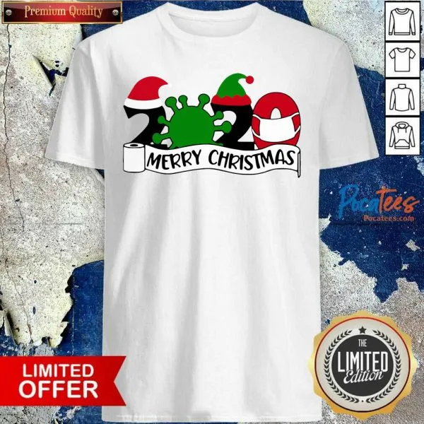 Official Merry Christmas 2020 Corona Virus Shirt