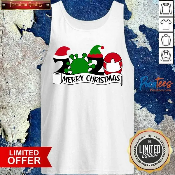 Official Merry Christmas 2020 Corona Virus Shirt - Image 4