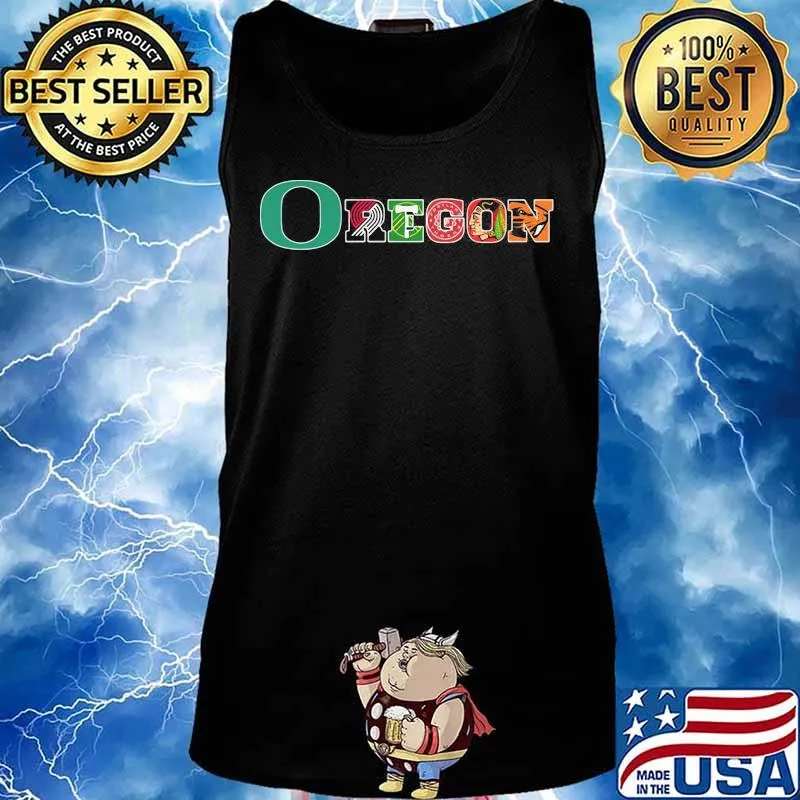 Official Oregon Symboy Tiger Shirt Tank top