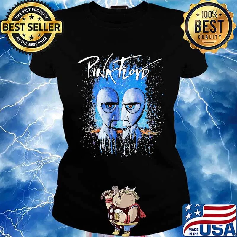 Official Pink Floyd Blue Symbol Shirt Ladies tee