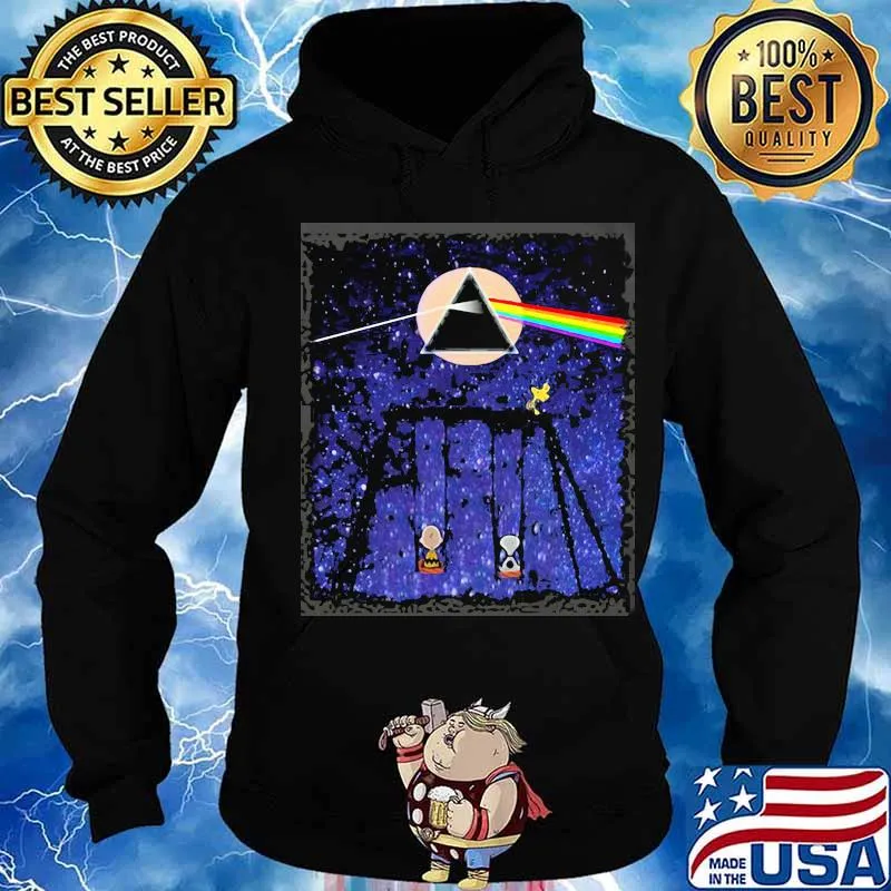 Official Pink Floyd Night Moon Lgbt Snoopy Shirt Hoodie