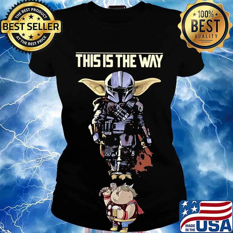 Official This Is The Way Yoda Shirt Ladies tee