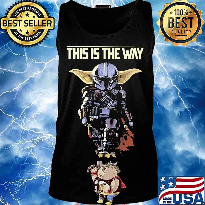 Official This Is The Way Yoda Shirt Tank top