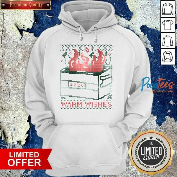 Official Warm Wishes Dumpster Fire Shirt - Image 2