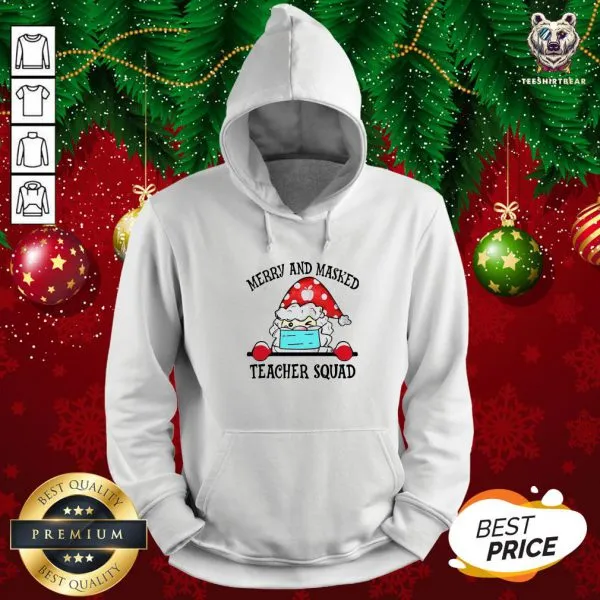 Original Merry And Masked Teacher Squad Shirt - Image 5