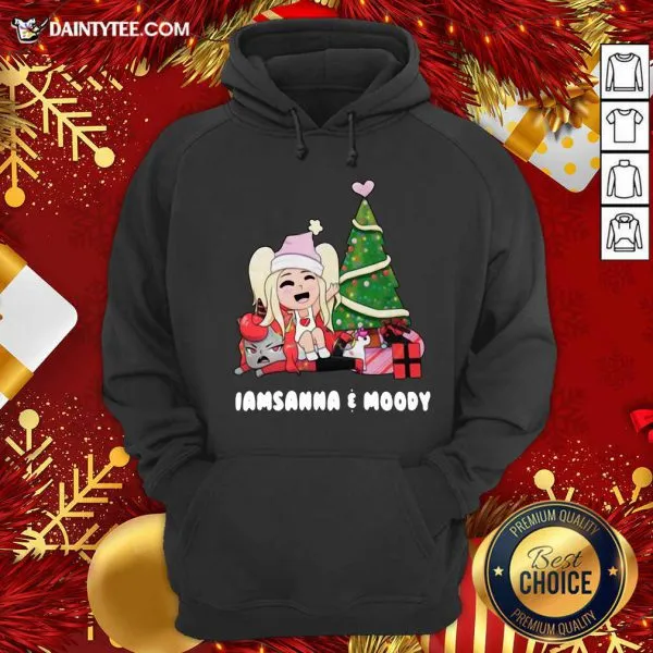 Perfect Sanna Iamsanna E Moody Christmas Shirt - Image 3