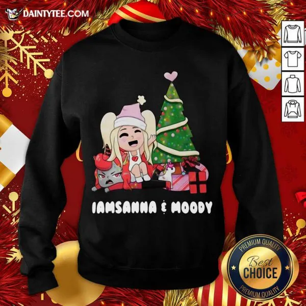 Perfect Sanna Iamsanna E Moody Christmas Shirt - Image 2