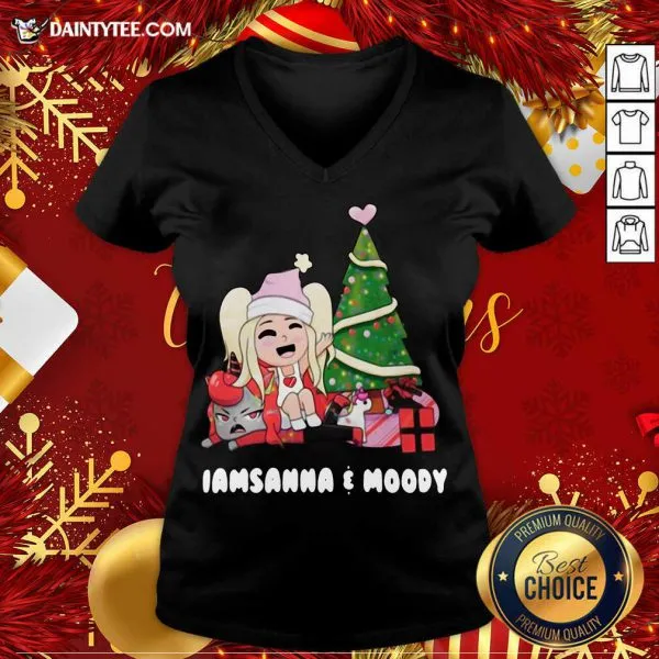 Perfect Sanna Iamsanna E Moody Christmas Shirt - Image 4