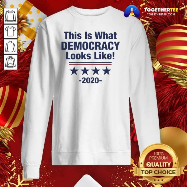 Perfect This Is What Democracy Looks Like Shirt - Image 4
