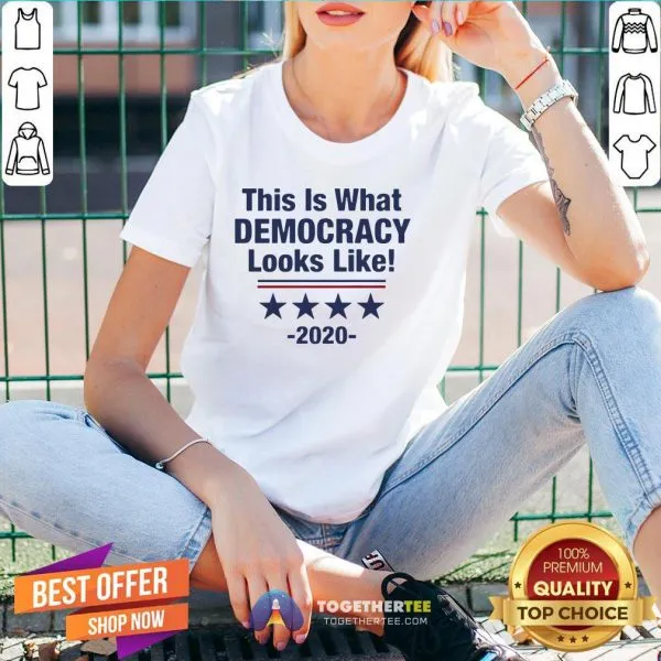 Perfect This Is What Democracy Looks Like Shirt - Image 2
