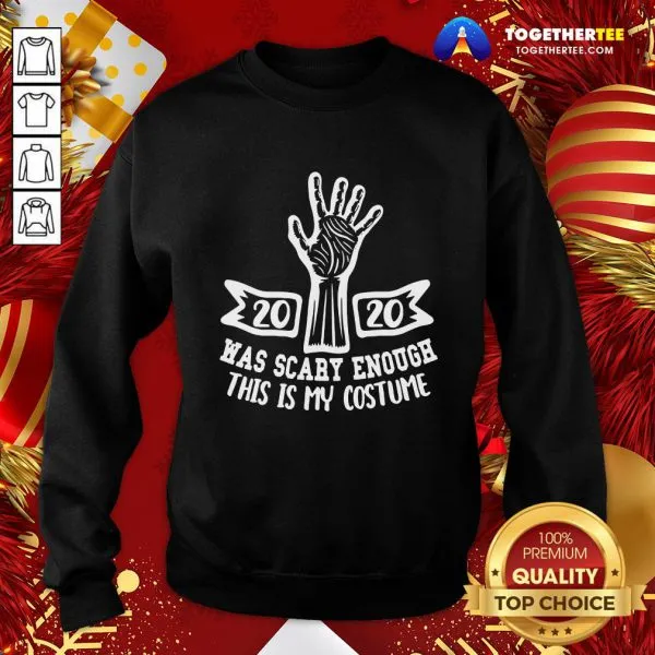 Premium 2020 Was Scary Enough This Is My Costume Shirt - Image 4