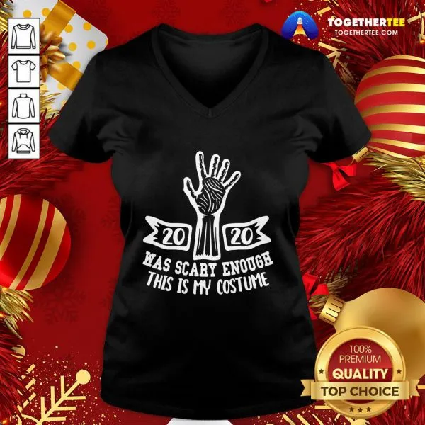 Premium 2020 Was Scary Enough This Is My Costume Shirt - Image 2