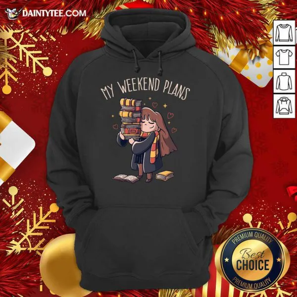 Premium My Weekend Plans Funny Cute Gift T-Shirt - Image 3