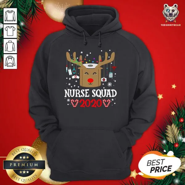 Premium Nurse Squad 2020 Merry Christmas Shirt - Image 5