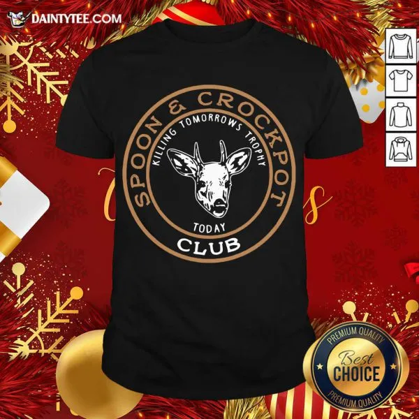 Premium Spoon And Crockpot Club Shirt