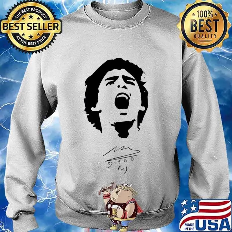 R.I.P 10 Diego Maradona Legend Argentine Signature Shirt Sweater