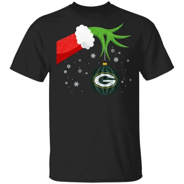 The Grinch Christmas Ornament Green Bay Packers T-Shirt