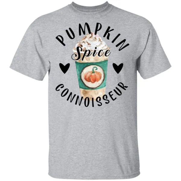 Cream Coffee pumpkin spice connoisseur T-Shirt - Image 5