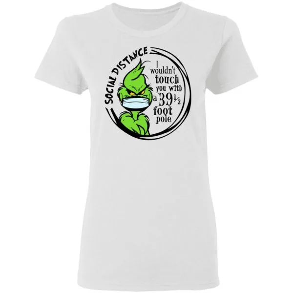 Grinch Social Distancing T-Shirt - Image 6