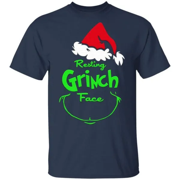 Resting Grinch Face T-Shirt - Image 2