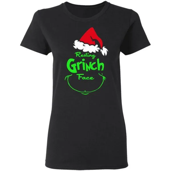 Resting Grinch Face T-Shirt - Image 3