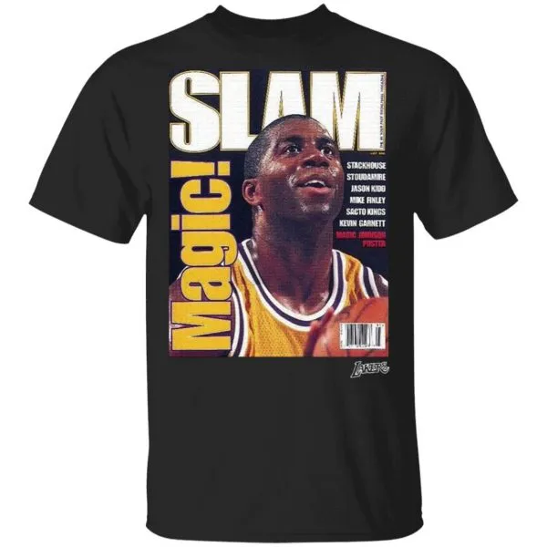 SLAM Cover Tee Magic Johnson Poster T-Shirt