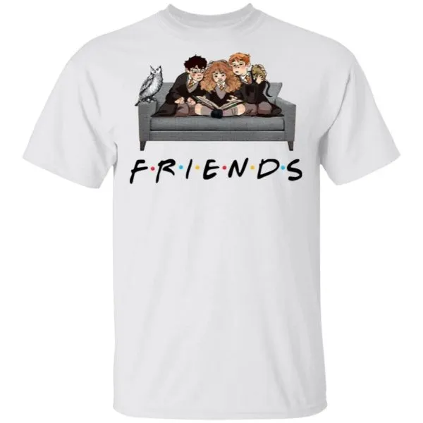 Harry Potter Ron And Hermione Friends T-Shirt