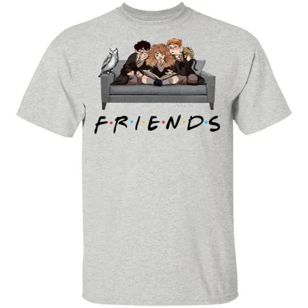 Harry Potter Ron And Hermione Friends T-Shirt - Image 4
