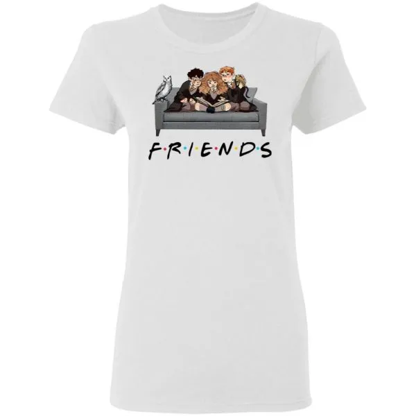 Harry Potter Ron And Hermione Friends T-Shirt - Image 6