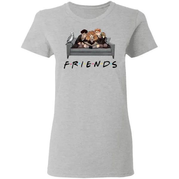 Harry Potter Ron And Hermione Friends T-Shirt - Image 7
