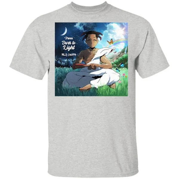 From Dark to Light NLE Choppa T-Shirt - Image 4